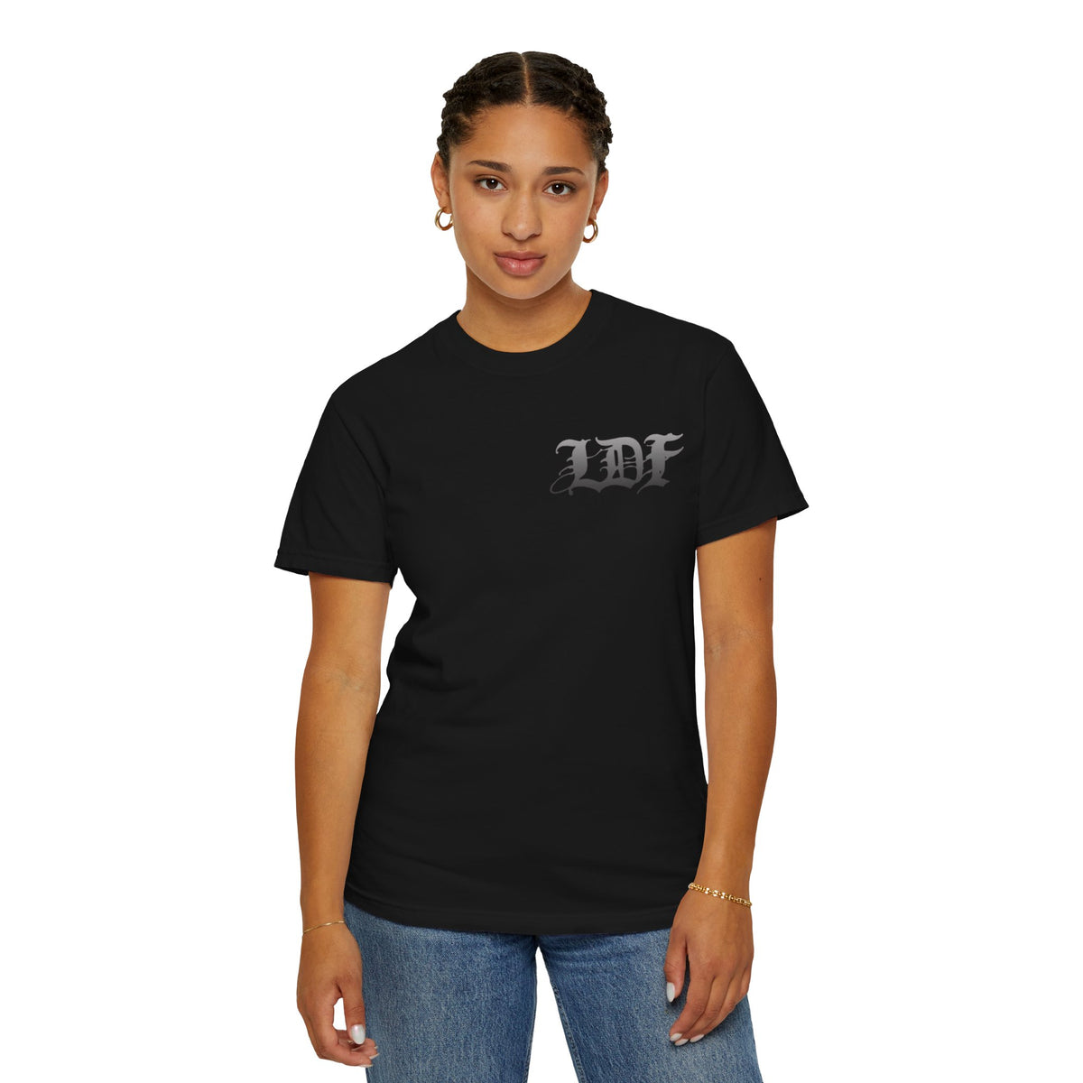 LDF COCOON MODE BLACK TEE